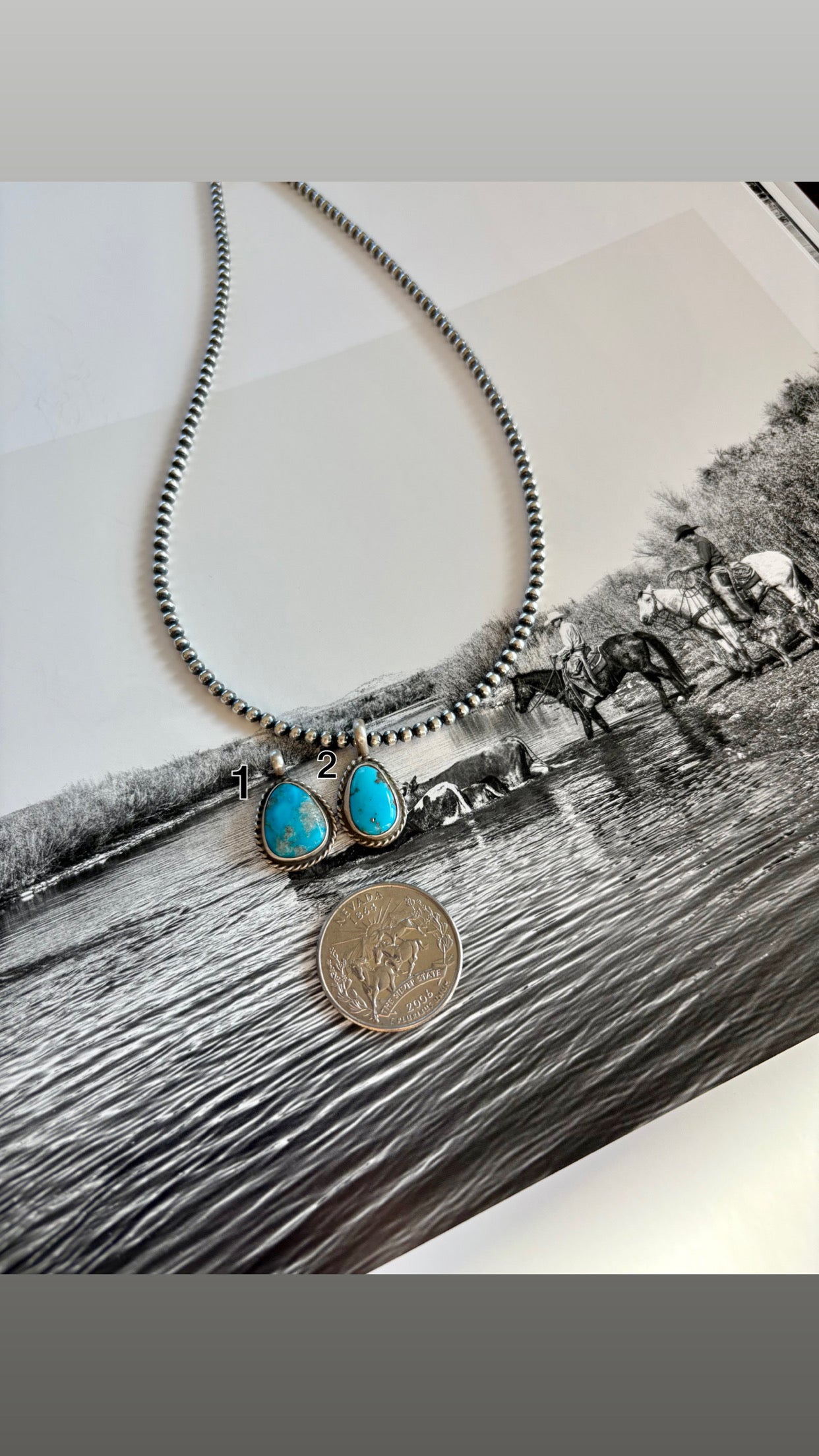 Small Kingman Pendant