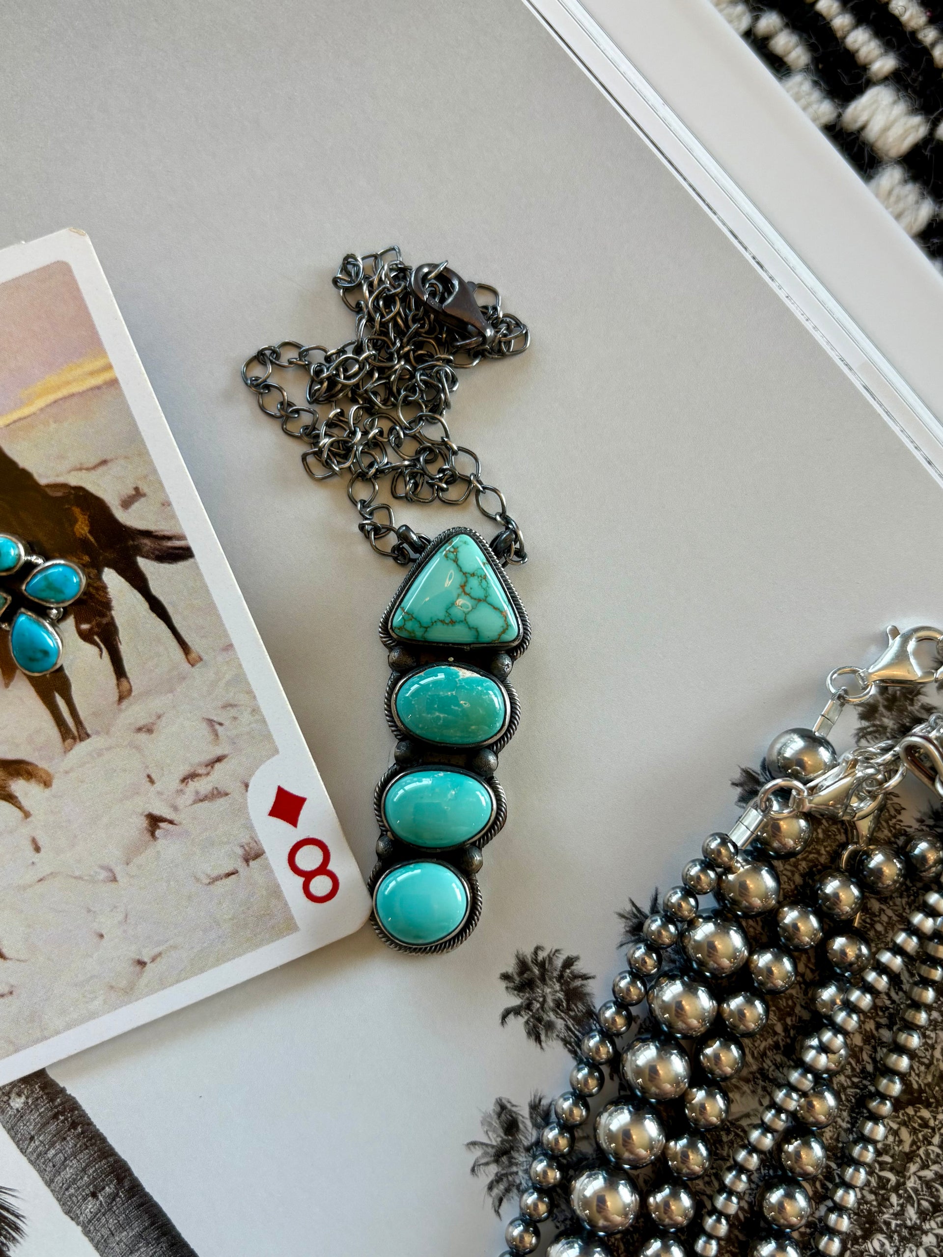 4 Stone Royston Necklace