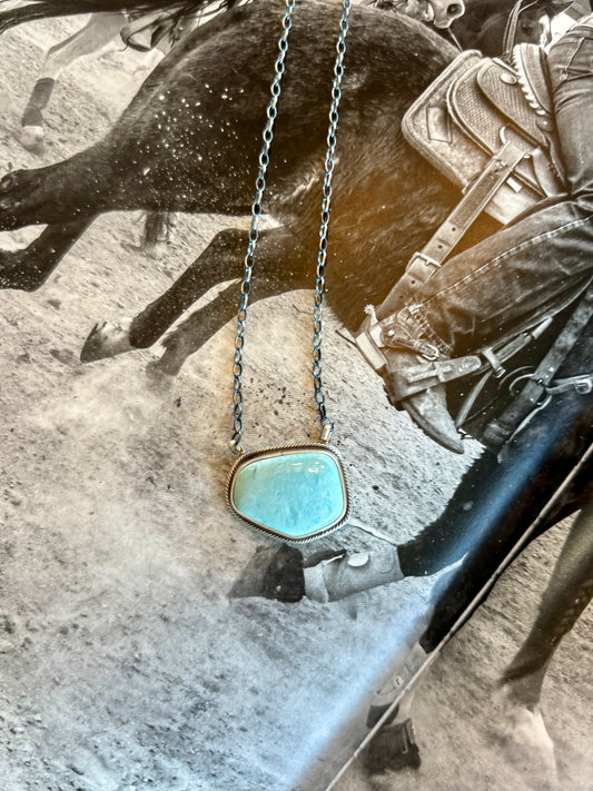 Golden Hills Bar Necklace