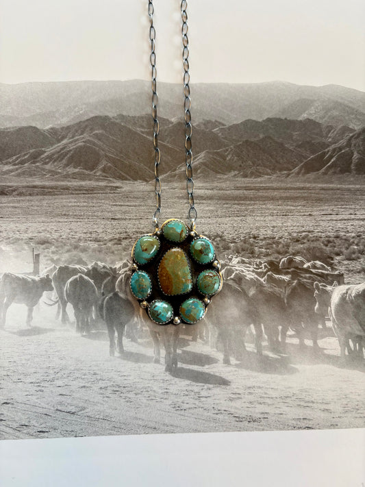 Nevada Cluster Necklace
