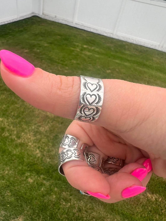 Adjustable Cigar Band Ring
